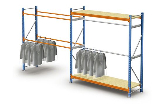 Anti Corrosion Light Duty Storage Racks Commercial Pallet Racking For Clothes