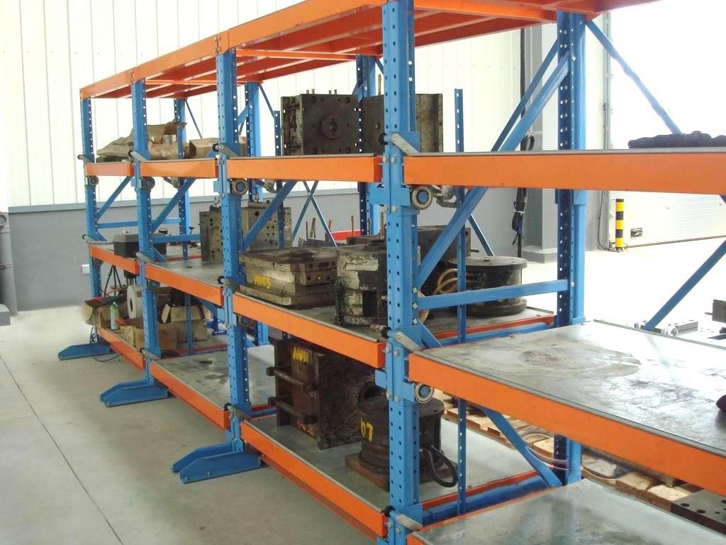 أنظمة رف التخزين القالب القابل للتعديل للصناعة القالب البلاستيكية 2T وزن الحمل