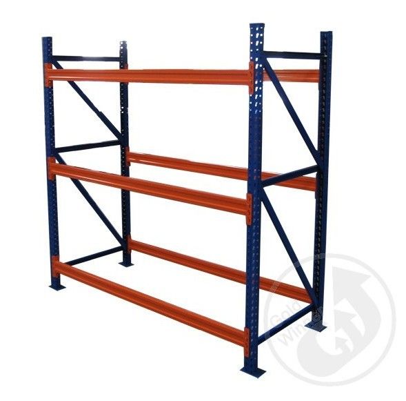 6000mm الطول الطويل العرض رفوف التخزين الثقيلة الوظيفة مع مسحوق الطلاء الطلاء النهاية