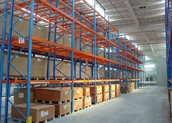 رفوف الصناعات الثقيلة متعددة المستويات ، أنظمة رفوف التخزين الصلب الملفوفة باردة