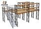 Steel Structure 2 Layer Industrial Mezzanine Floors Racking System