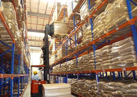 الدرج المقوس بارد قابلة للتعديل الوزن الثقيل رفوف ، رفوف التخزين الصناعي للمستودع