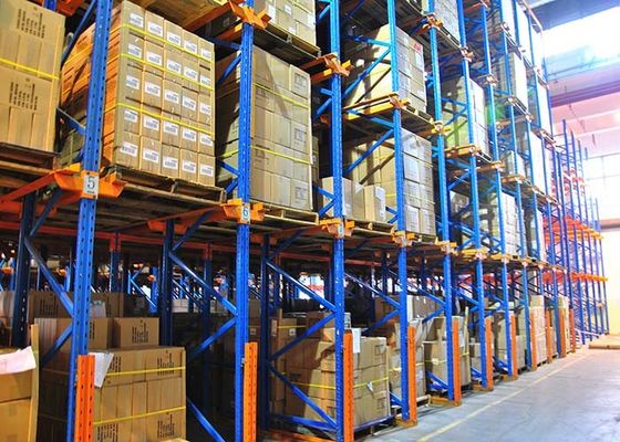 فولاذ Q235B صناعية رف عجلات التسهيلات
