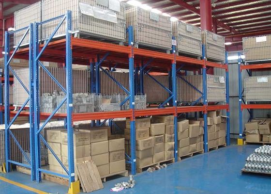 رفوف الصناعات الثقيلة متعددة المستويات ، أنظمة رفوف التخزين الصلب الملفوفة باردة