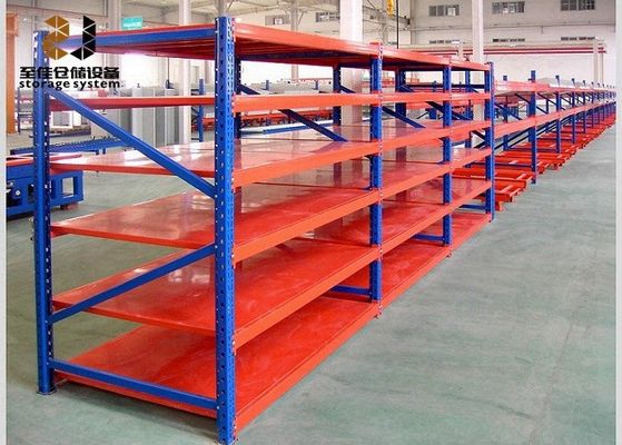 الدرج المتوسط للعبء رف الوعاءات الطابقية مسحوق إيبوكسي مطلي حماية التآكل الغالبية