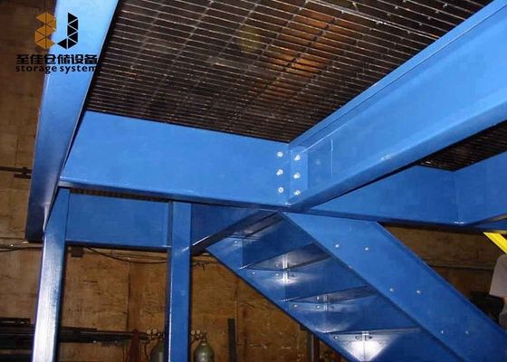 الطوابق الصناعية الميزانين المخصصة 500kg/sqm-1500kg/sqm مباني الميزانين المكتبية