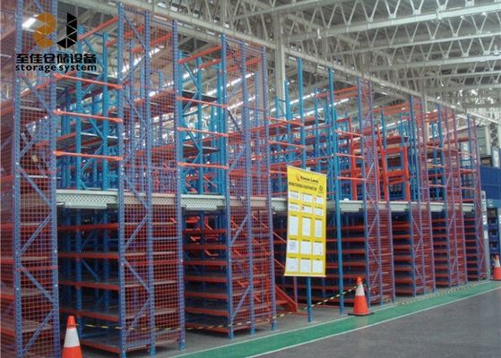 500kg - 4000kg / sqm رف هيكلي مدعوم أرضيات الميزانين ODM و OEM