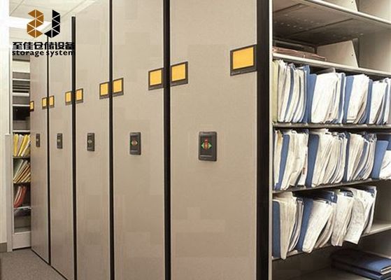 0.8-2.5 ملم الملفات المتحركة الخزانات نظام الرف نظام تخزين عالية الكثافة