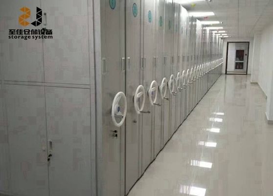 3 نقطة مفتاح قفل 6 طبقات الملفات المتحركة خزائن الرف نظام الحماية من التآكل