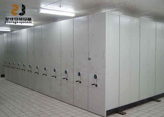 غطاء مسحوق أنظمة الرفوف المتنقلة مع قفل السلامة سهلة التجميع