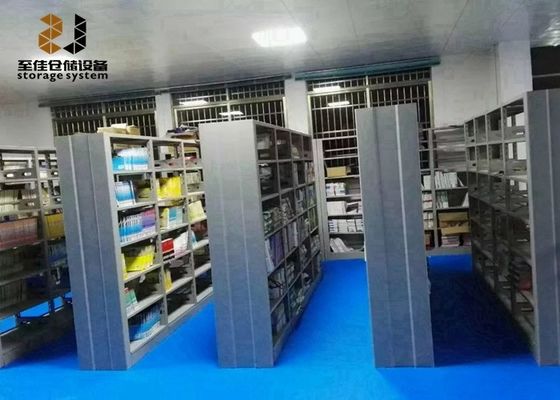غطاء مسحوق أنظمة الرفوف المدمجة سهلة تجميع أنظمة رف التخزين عالية الكثافة