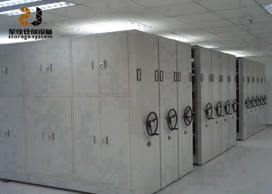 نظام رف الملفات المتحركة التقليدية 6 طبقات أنظمة رف متحركة