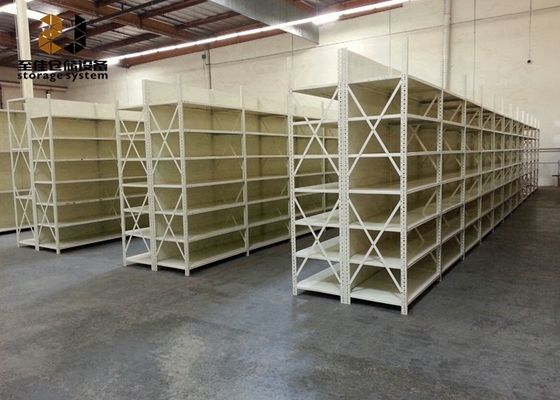رفوف التخزين الصناعية من الفولاذ متعددة المستويات ODM / OEM رف الفولاذ المدعوم Mezzanine