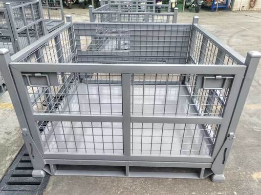 رفوف مستودعات قابلة للتكديس مطلية بمسحوق لأجزاء السيارات